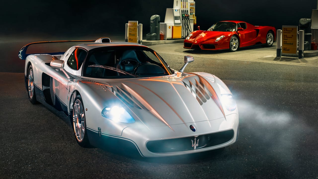 Showroomfresh Ferrari Enzo and Maserati MC12 go up for auction Top Gear